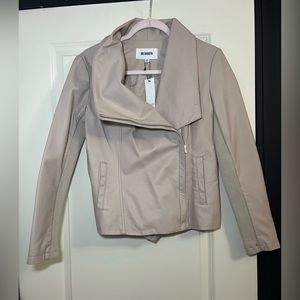 BNWT Faux leather moto jacket